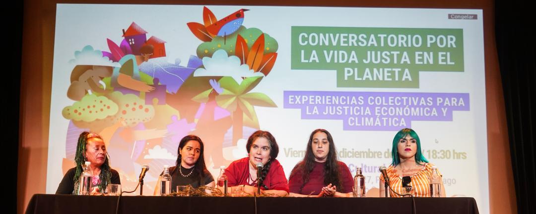 Conversatorio por la Vida Justa en el planeta. 